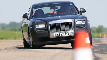 Rolls-Royce Ghost, Frontansicht, Slalom