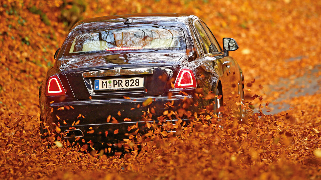 Rolls-Royce Ghost, Heckansicht