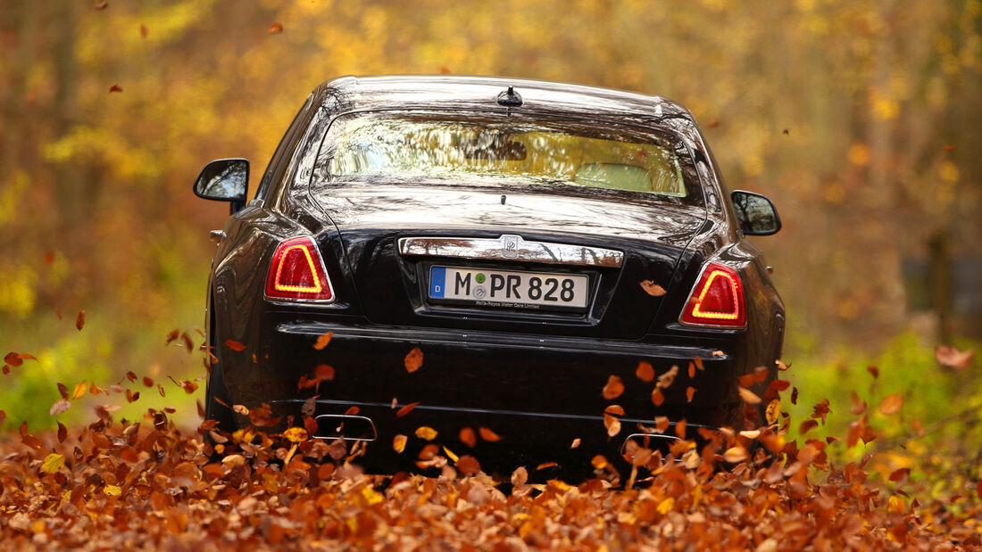 Rolls-Royce Ghost, Heckansicht