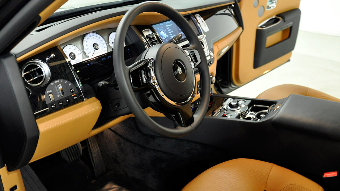 Rolls Royce Ghost, Innenraum, Cockpit