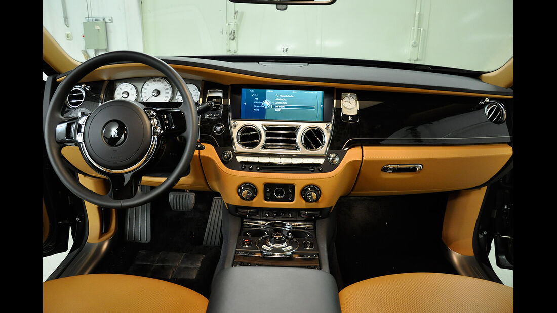 Rolls Royce Ghost, Innenraum, Cockpit