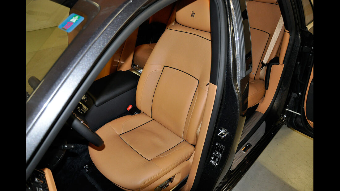 Rolls Royce Ghost, Innenraum, Fahrersitz