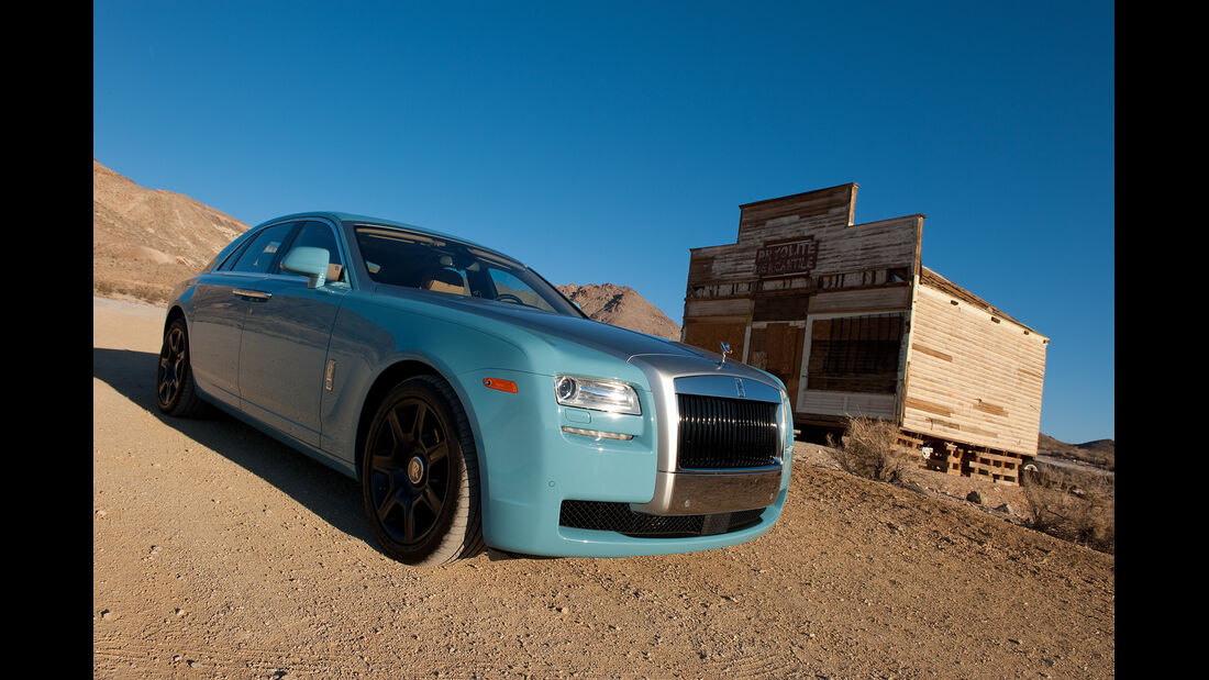 Rolls-Royce Ghost, Seitenansicht, Geisterstadt
