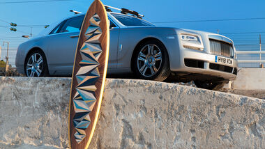 Rolls-Royce Ghost Woodpop Surfboard