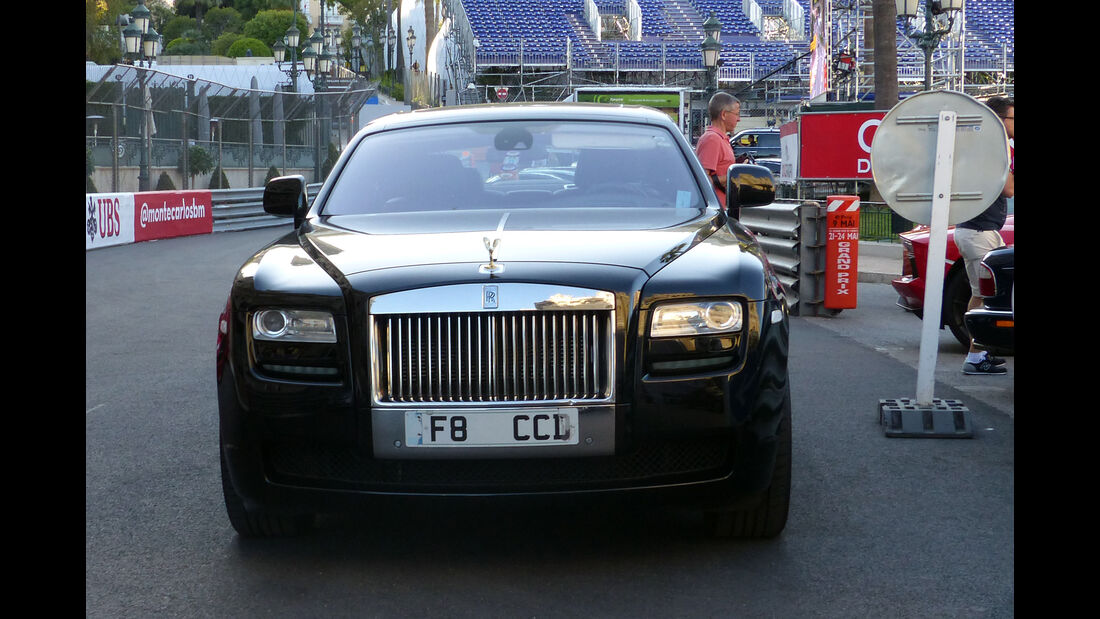 Rolls Royce Phantom -  Carspotting - Formel 1 - GP Monaco 2015