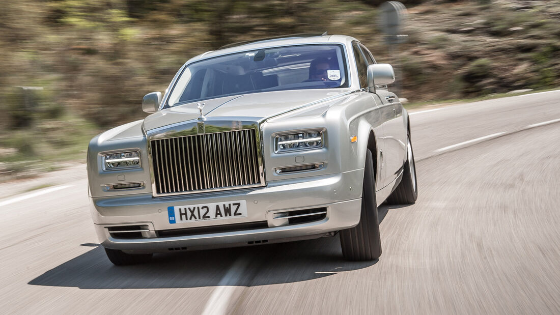 Rolls-Royce Phantom, Frontansicht, Kühlergrill