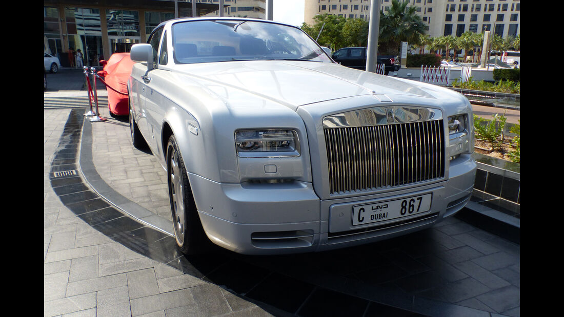 Rolls Royce Phantom - GP Abu Dhabi - Carspotting 2015