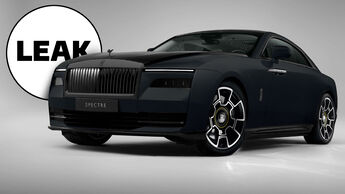 Rolls-Royce Spectre Black Badge Leak Retusche