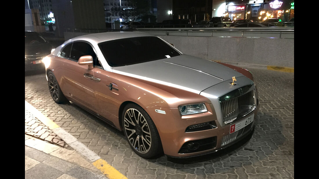 Rolls Royce Wraith - Carspotting - GP Abu Dhabi 2018