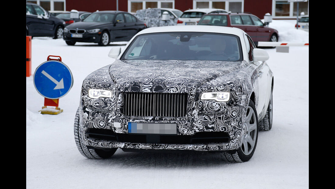 Rolls-Royce Wraith Facelift Erlkönig 03/2016
