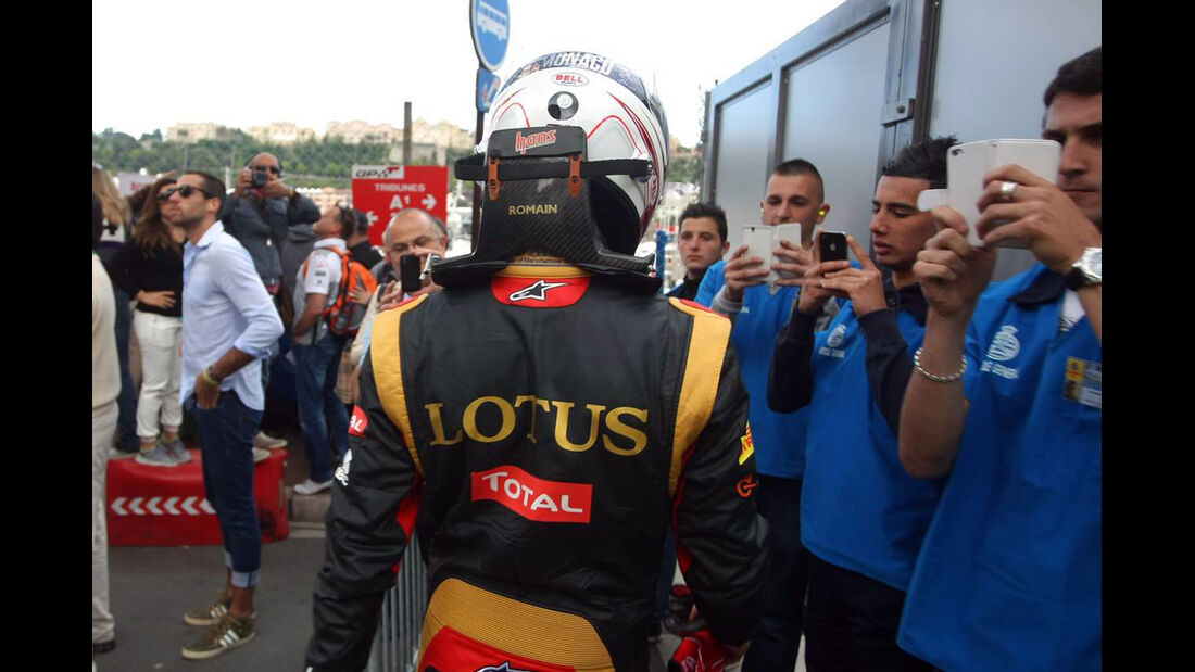 Romain Grosjean - Crash - Formel 1 - GP Monaco - 25. Mai 2013