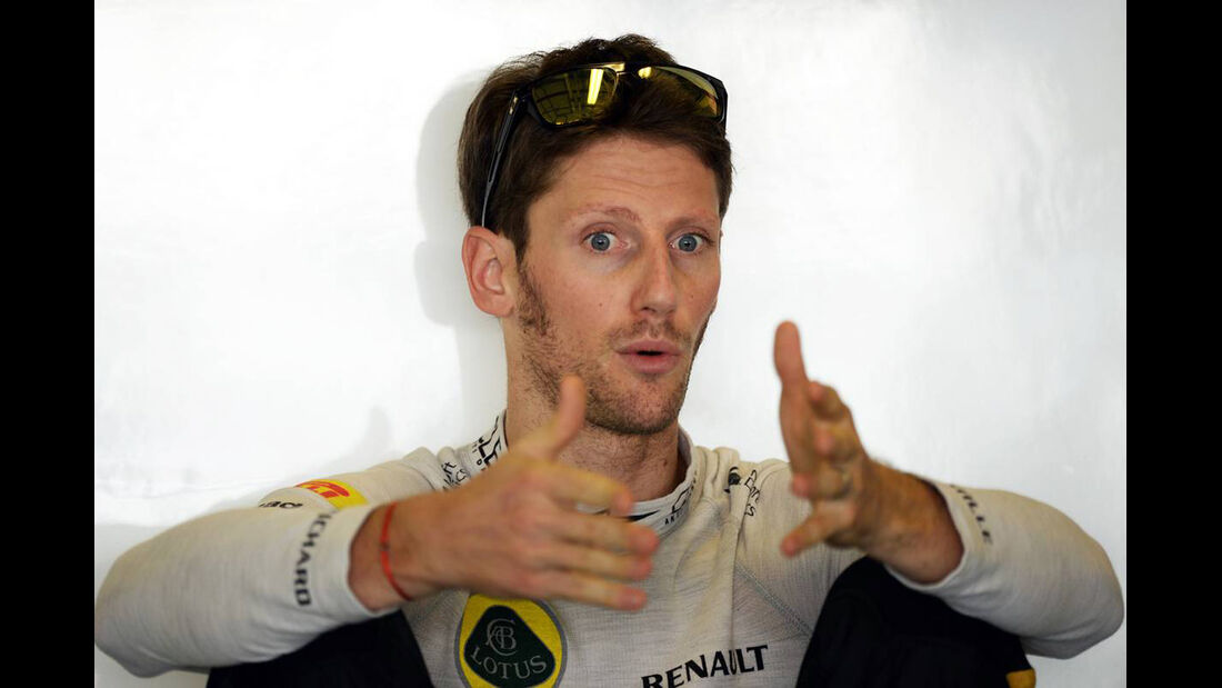 Romain Grosjean - Formel 1 - GP Abu Dhabi - 02. November 2013