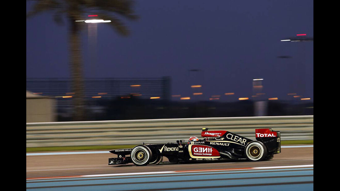 Romain Grosjean - Formel 1 - GP Abu Dhabi - 03. November 2013