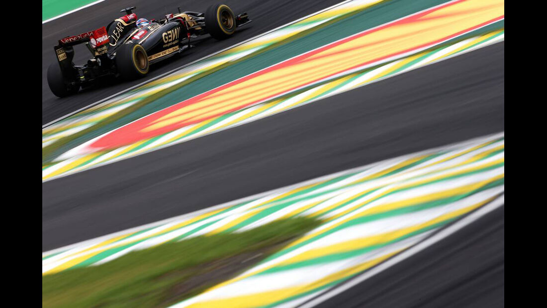 Romain Grosjean - Formel 1 - GP Brasilien - 8. November 2014