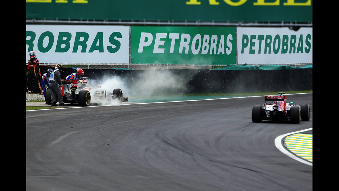 Romain Grosjean - Formel 1 - GP Brasilien - 9. November 2014