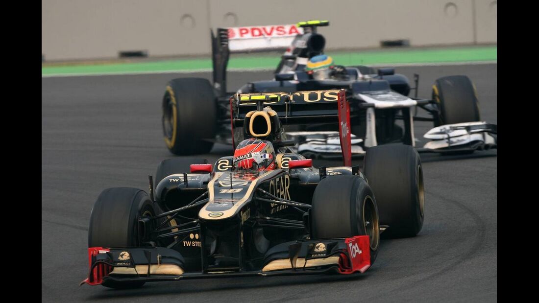 Romain Grosjean - Formel 1 - GP Indien - 27. Oktober 2012