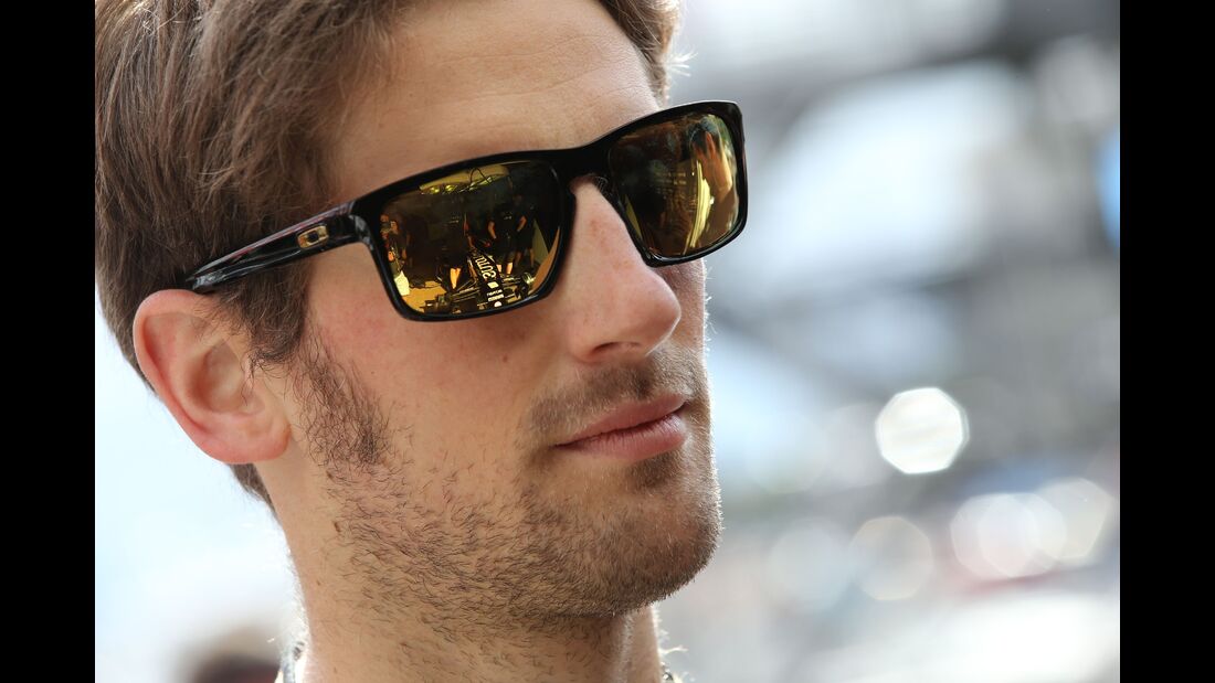 Romain Grosjean  - Formel 1 - GP Monaco - Donnerstag - 21. Mai 2015