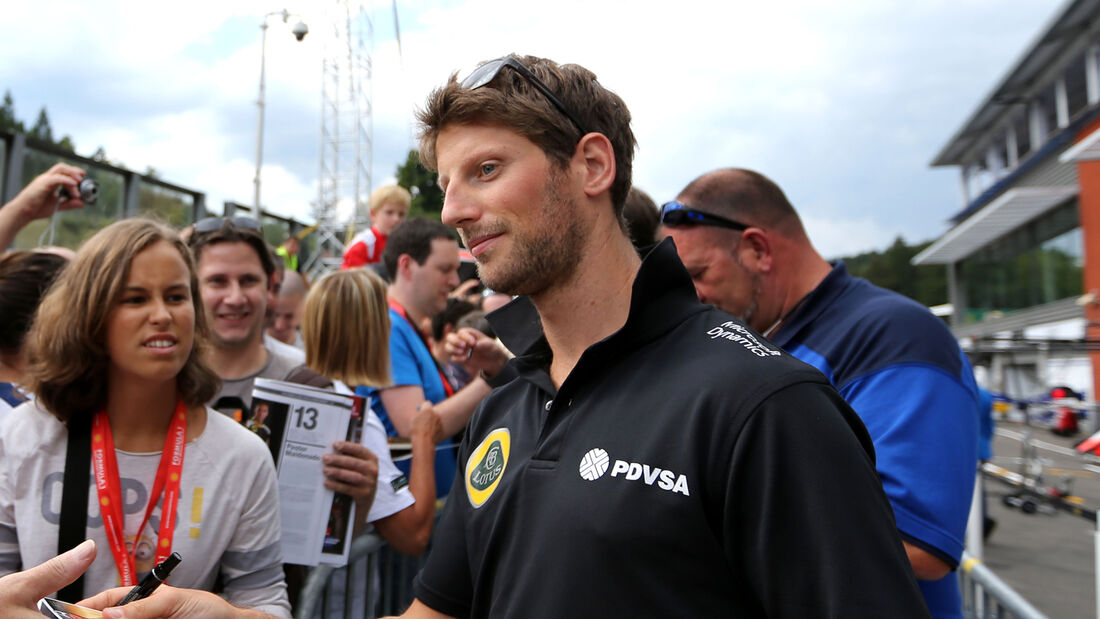 Romain Grosjean - GP Belgien 2015