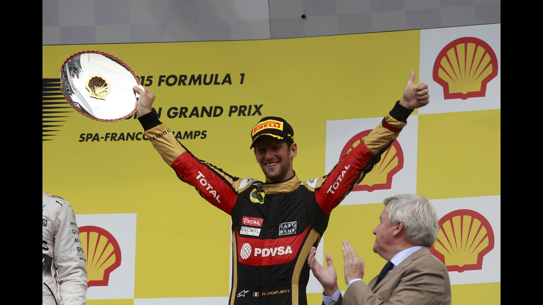 Romain Grosjean - GP Belgien 2015