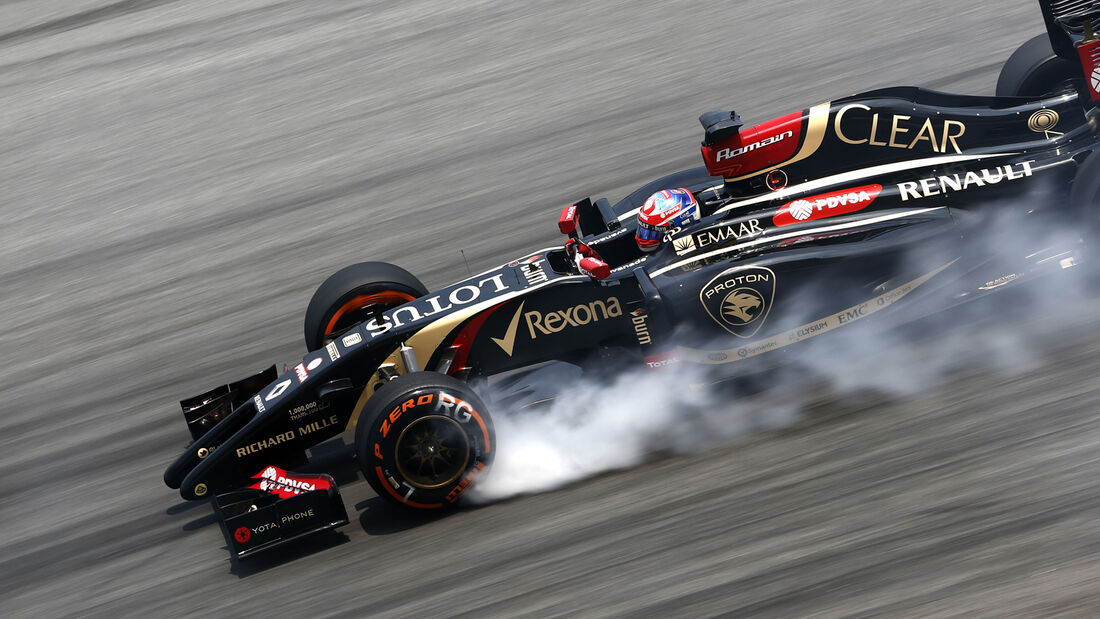 Romain Grosjean - GP Malaysia 2014