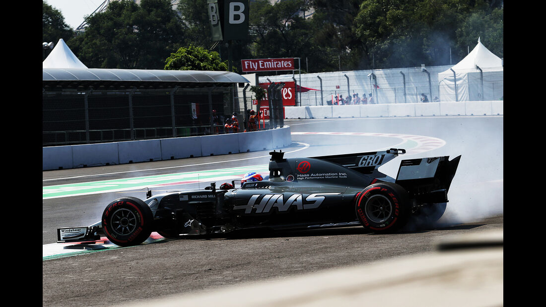 Romain Grosjean - GP Mexiko 2017