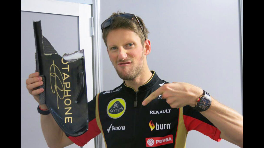 Romain Grosjean - GP USA 2014