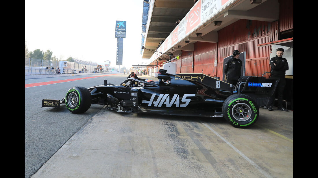 Romain Grosjean - Haas - Barcelona - F1-Test - 18. Februar 2019