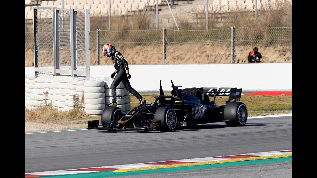 Romain Grosjean - Haas - Barcelona - F1-Test - 18. Februar 2019