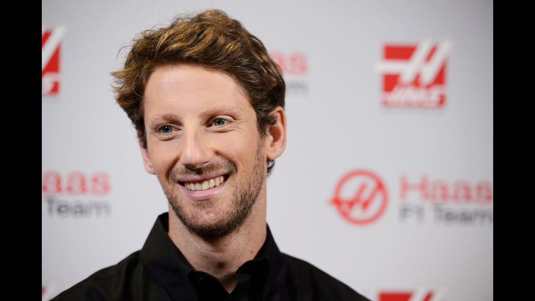 Romain Grosjean - Haas F1 - 2015