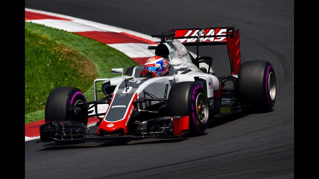 Romain Grosjean - Haas F1  - Formel 1 - GP Österreich - 2. Juli 2016