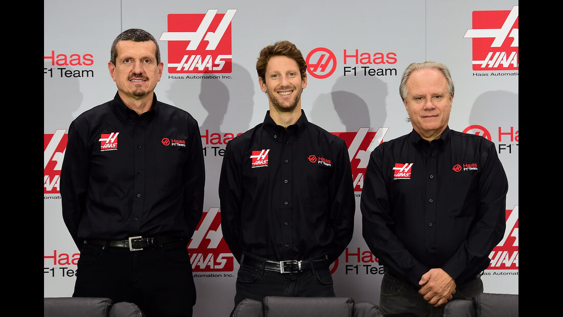 Romain Grosjean - Haas F1 - Präsentation - 2015