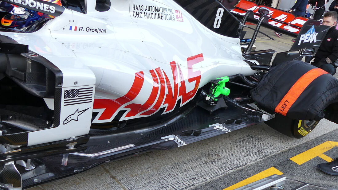 Romain Grosjean - Haas - F1-Test - Barcelona - 26. Februar 2020