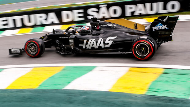 Romain Grosjean - Haas - Formel 1 - GP Brasilien - Sao Paulo - 16. November 2019