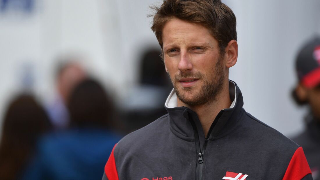 Romain Grosjean - Haas - Formel 1 - GP England - 15. Juli 2017
