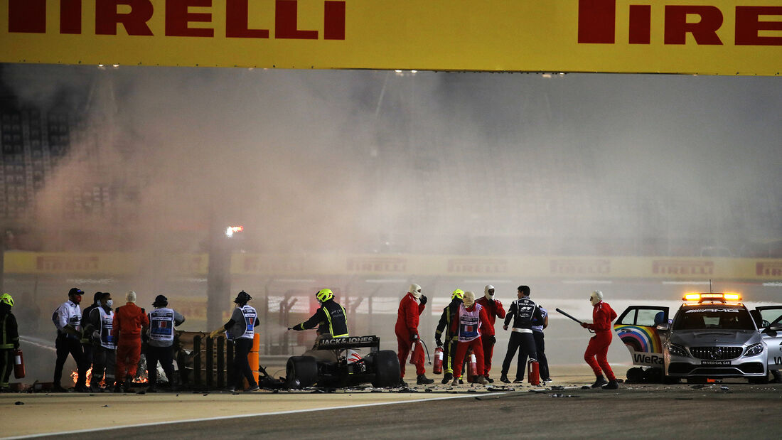 Romain Grosjean - Haas - GP Bahrain 2020 - Sakhir - Rennen 