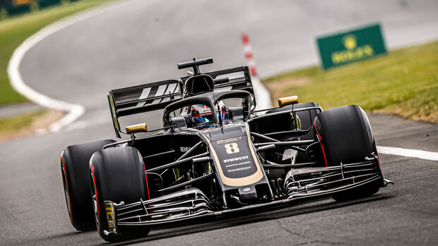 Romain Grosjean - Haas - GP England 2019