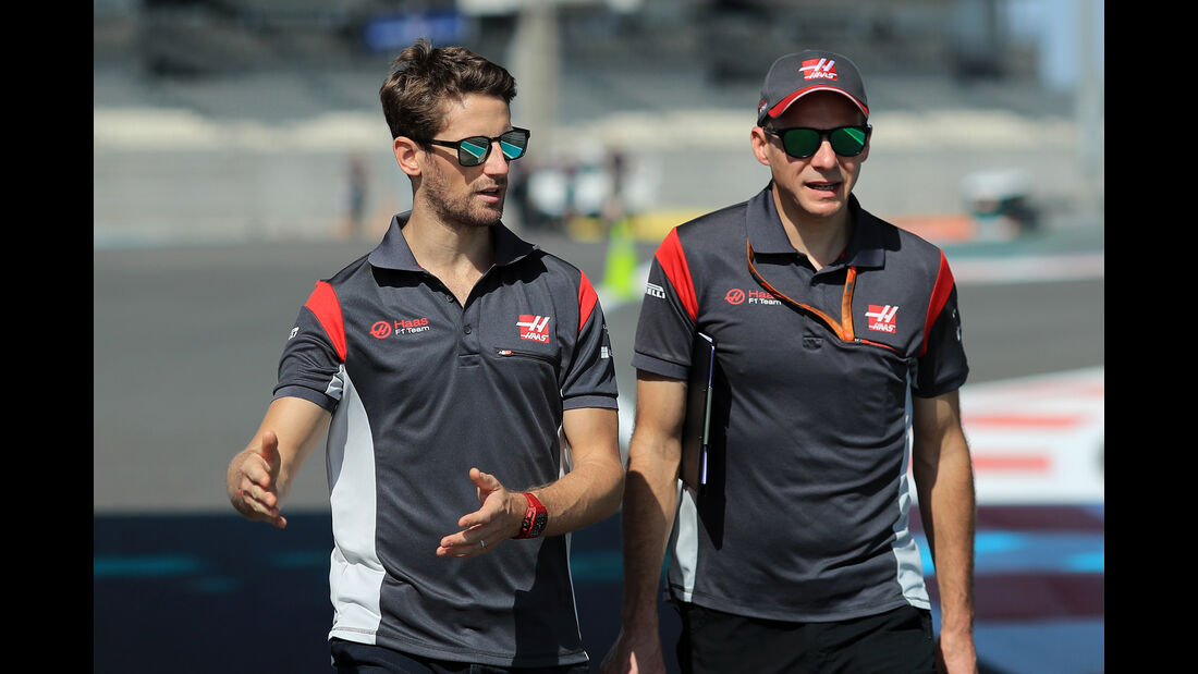 Romain Grosjean - HaasF1 - Formel 1 - GP Abu Dhabi - 23. November 2017