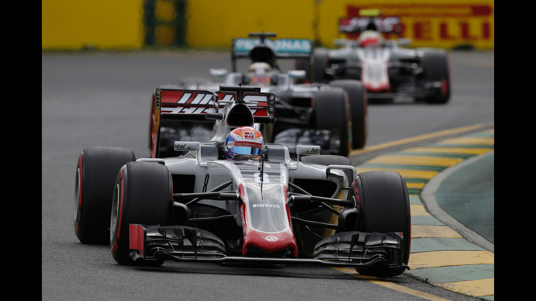 Romain Grosjean - HaasF1 - Formel 1 - GP Australien - Melbourne - 19. März 2016