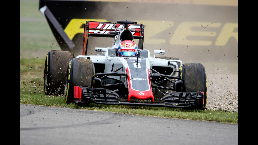 Romain Grosjean - HaasF1 - Formel 1 - GP Deutschland - Hockenheim - 29. Juli 2016