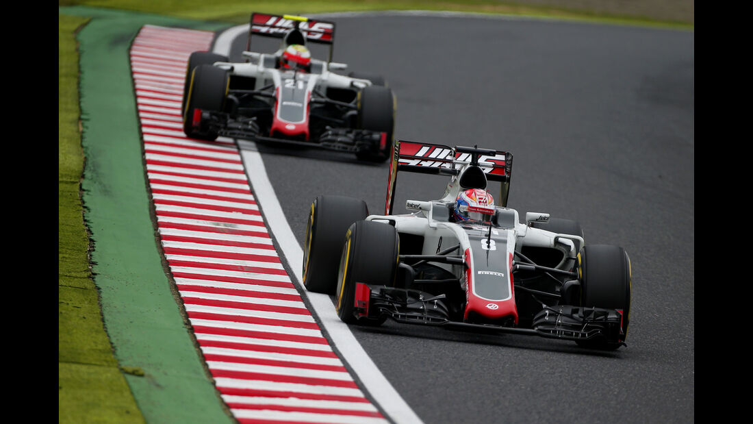 Romain Grosjean - HaasF1 - Formel 1 - GP Japan - Suzuka - Qualifying - Samstag - 8.10.2016