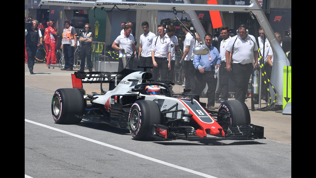 Romain Grosjean - HaasF1 - Formel 1 - GP Kanada - Montreal - 9. Juni 2018