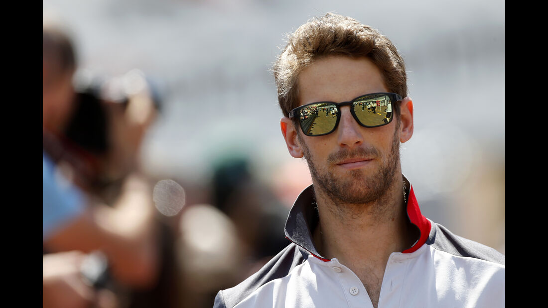 Romain Grosjean - HaasF1 - Formel 1 - GP Monaco - 25. Mai 2016