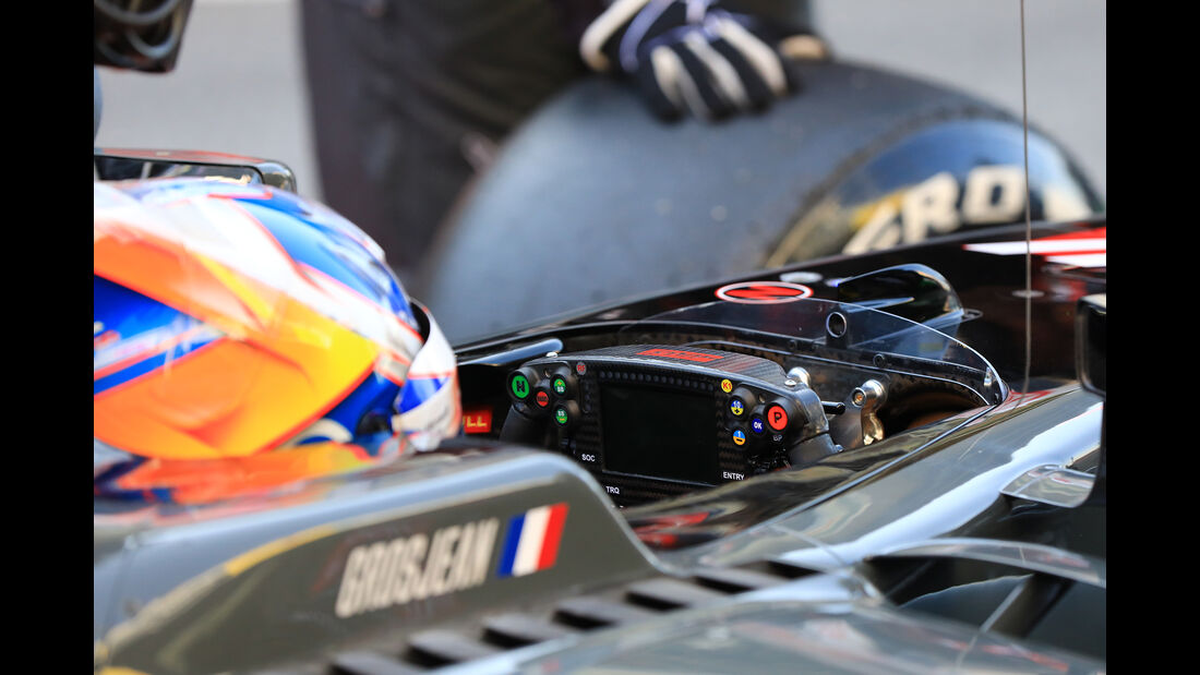 Romain Grosjean - HaasF1 - Formel 1 - Test - Barcelona - 10. März 2017