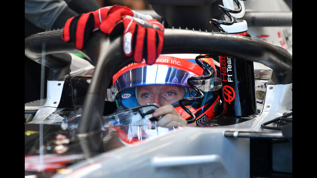 Romain Grosjean - HaasF1 - GP Australien 2018 - Melbourne - Albert Park - Freitag - 23.3.2018
