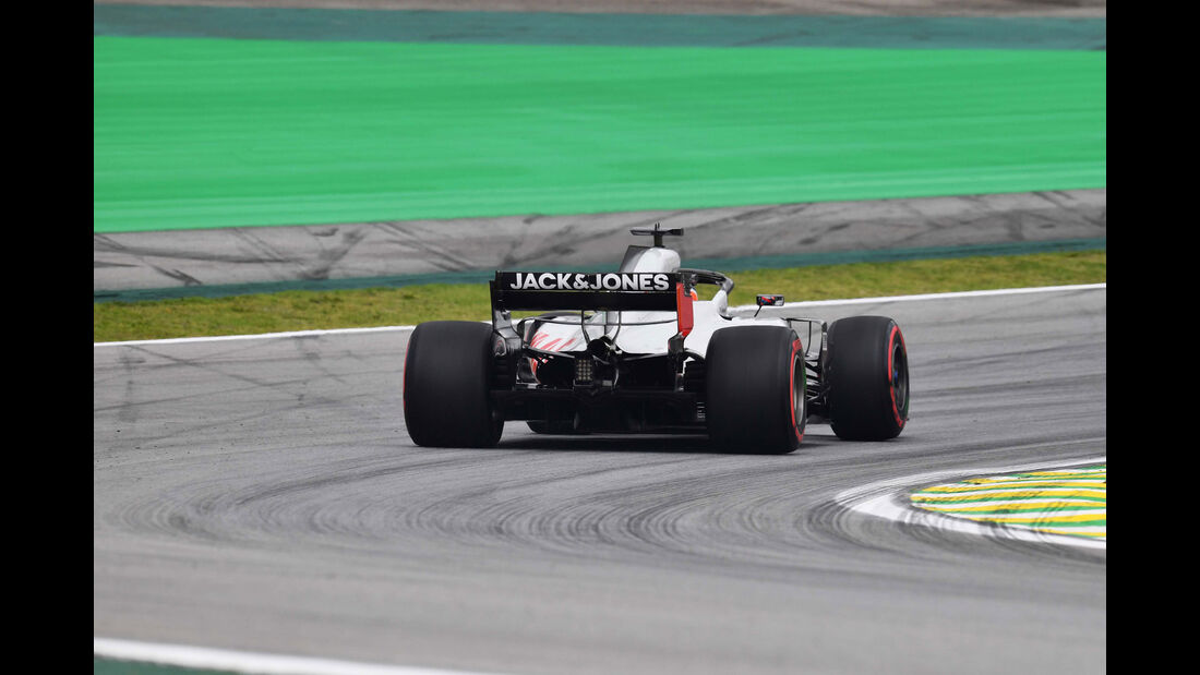Romain Grosjean - HaasF1 - GP Brasilien - Interlagos - Formel 1 - Freitag - 9.11.2018