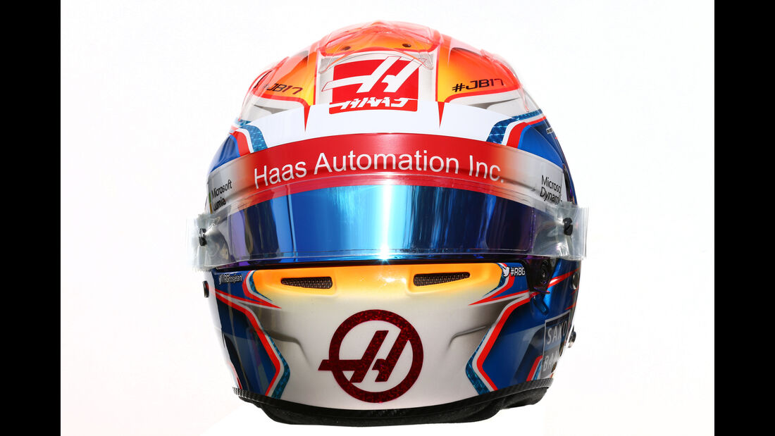 Romain Grosjean - HaasF1 - Helm - Formel 1 - 2016
