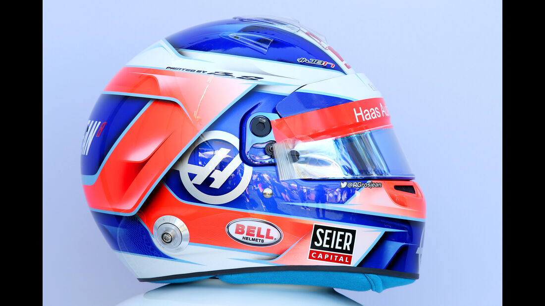 Romain Grosjean - Helm - Formel 1 - 2018
