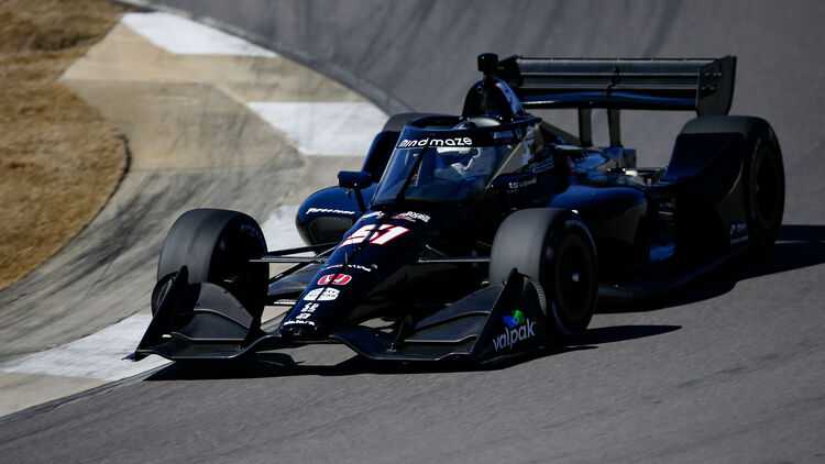 Romain Grosjean Erster Indycar Test Auto Motor Und Sport
