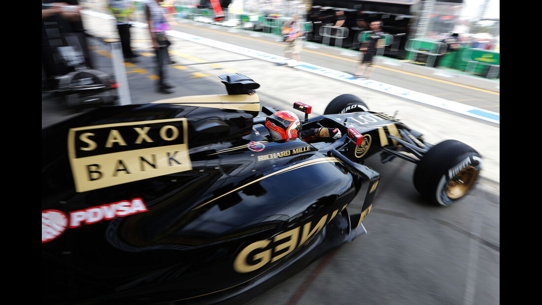 Romain Grosjean - Lotus - Formel 1 - GP Australien - Melbourne - 14. März 2015