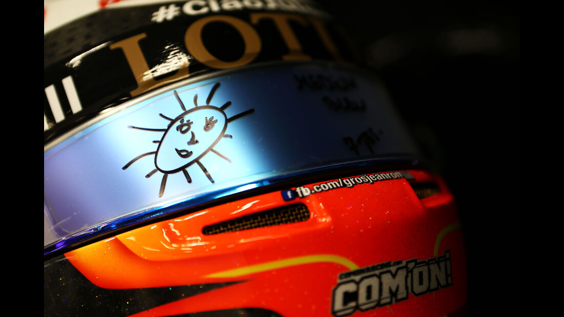 Romain Grosjean - Lotus - Formel 1 - GP Belgien - Spa-Francorchamps - 22. August 2015